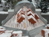 Klempířské práce - úžlabí