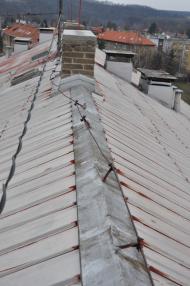 Kralupy - oplechování před opravou