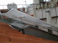 Konstrukce zastřešení světlíků