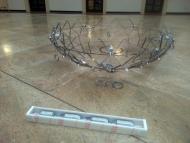 Výškové práce - montáž lustru