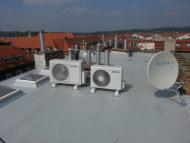 Krytinu jsme demontovali a použili PVC