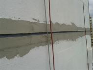 Dodatečně vsazený dilatační profil