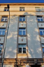 Oprava a nátěr fasády - Na břehu 17