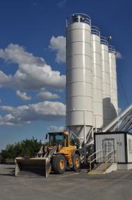 Nátěr betonárny Cemex Lovosice