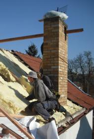 Zateplená střecha - V Podbabě 15