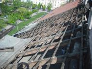 Oprava střechy - Jiřího z Poděbrad