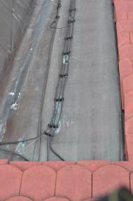 Vyhřívání okapů - ČS Jugoslávská