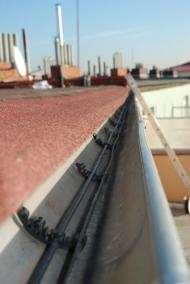 Ruská - vytápění žlabů