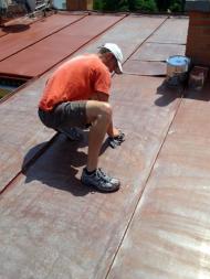 Odmaštění obroušeného povrchu před nátěrem