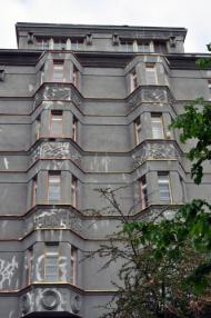 Stav fasády před opravou