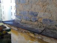 Zkorodované plechy před výměnou