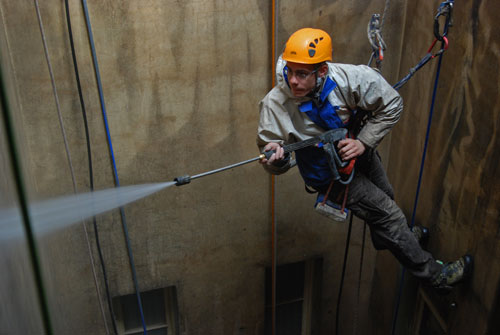 Čištění světlíku